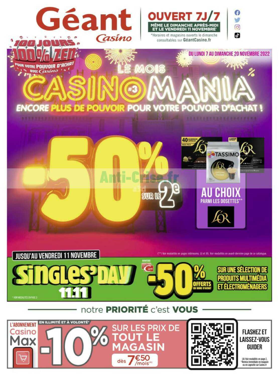 Bd Géant Casino ᐅ Promos et prix dans le catalogue de la semaine