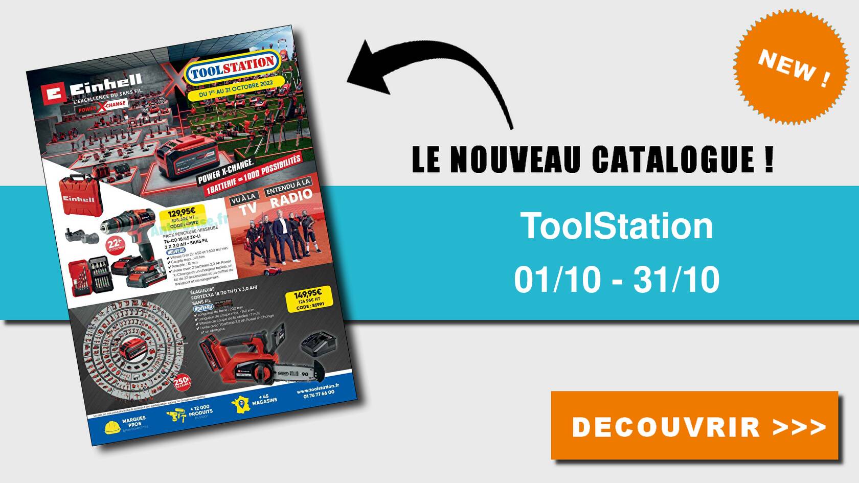 Anticrise.fr Catalogue ToolStation du 01 au 31 octobre