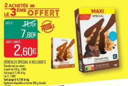 Special K Chocolat Noir - 550 g