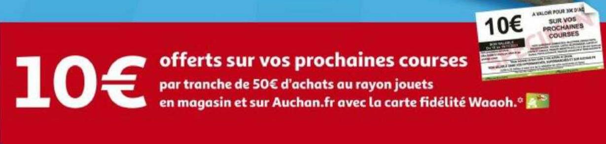 Promo La carte roblox a partir de 10€ chez Auchan