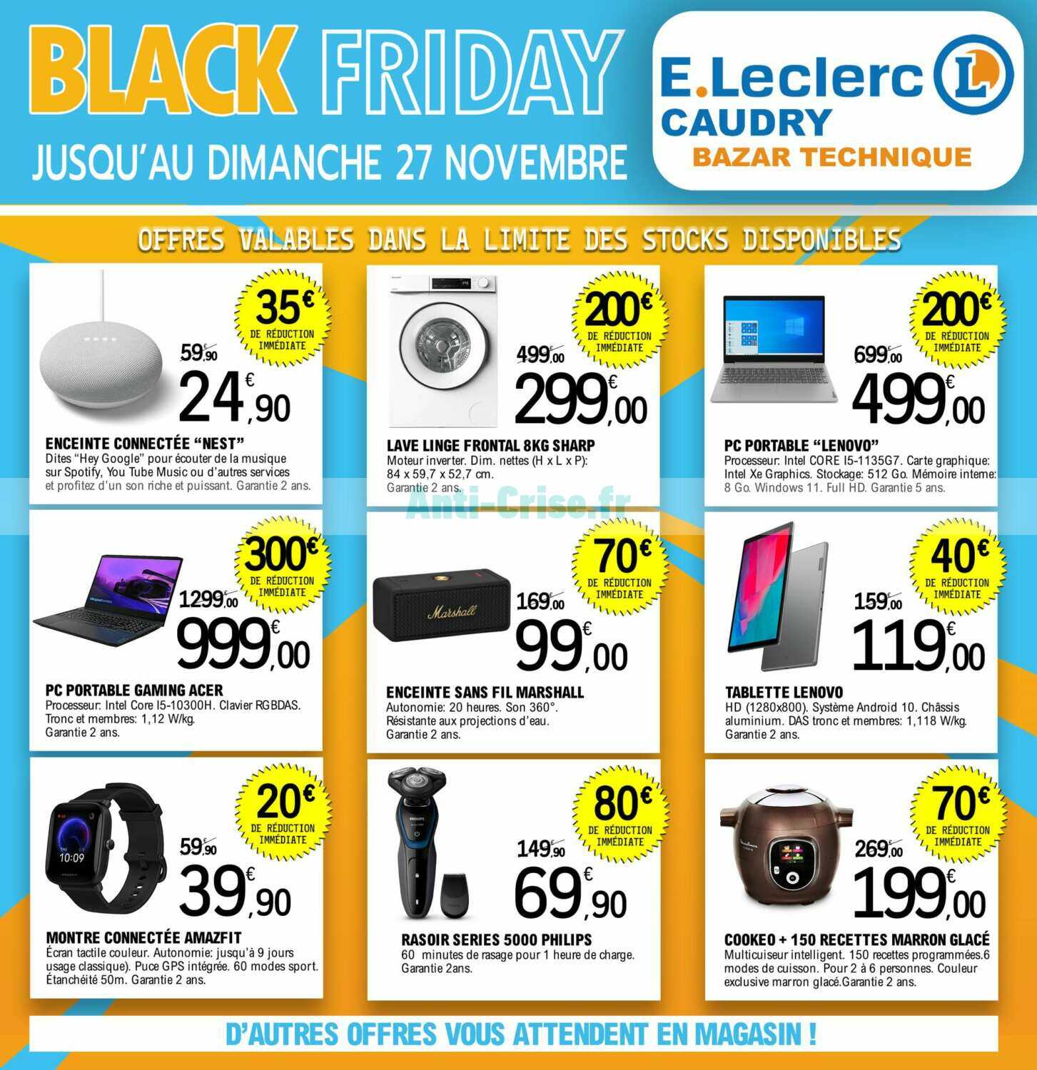 Montre connectée discount leclerc black friday