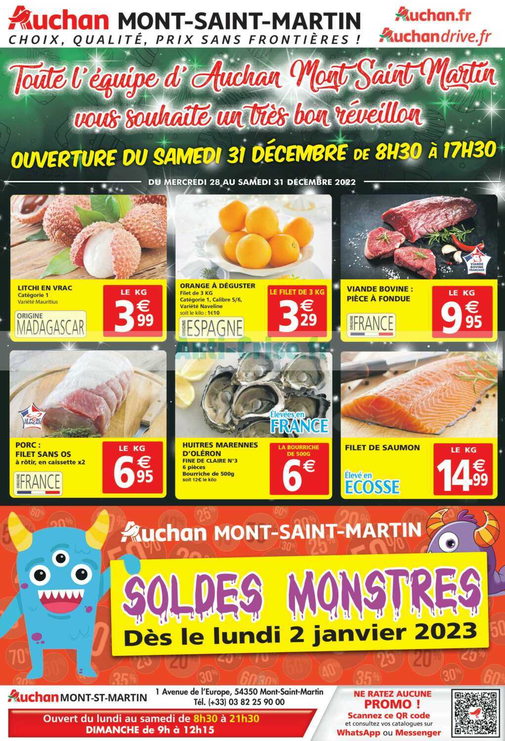 Auchan - *** Produit de la semaine *** Du 31 décembre au