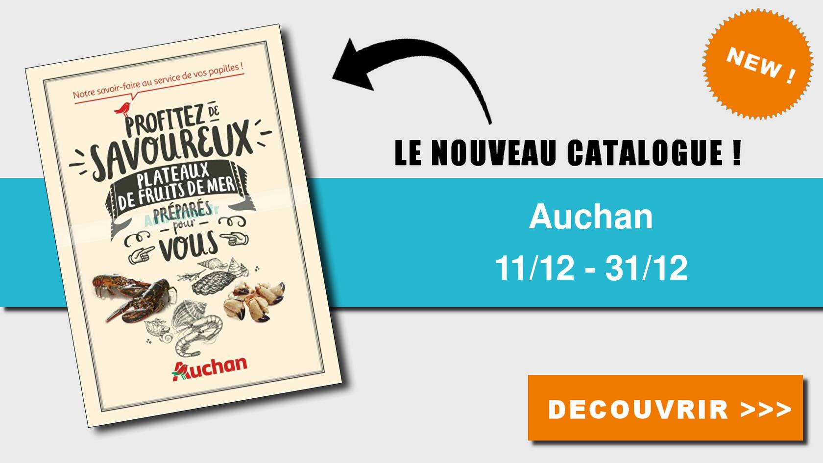 Anticrise.fr Catalogue Auchan du 11 au 31 décembre 2022 (Traiteur