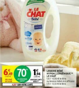 Lessive liquide Sensitive Le Chat - Intermarché