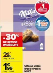 Promo Gâteaux moelleux MILKA chez Carrefour