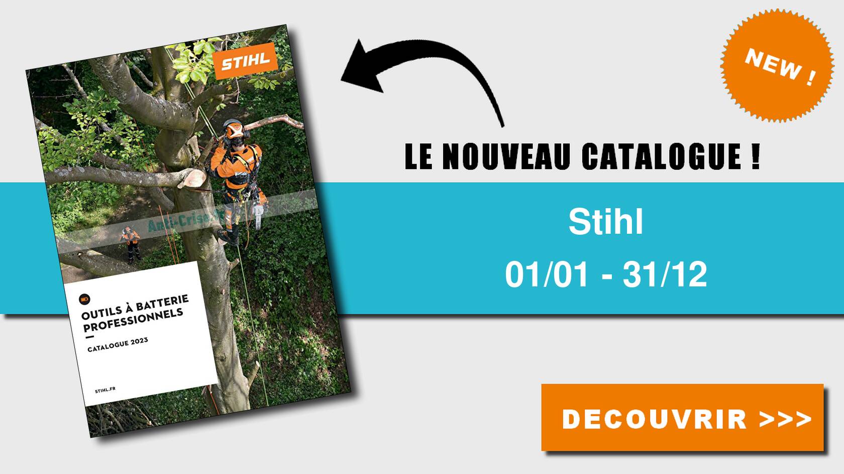 Anticrise.fr Catalogue Stihl du 01 janvier au 31 décembre 2023STIHL