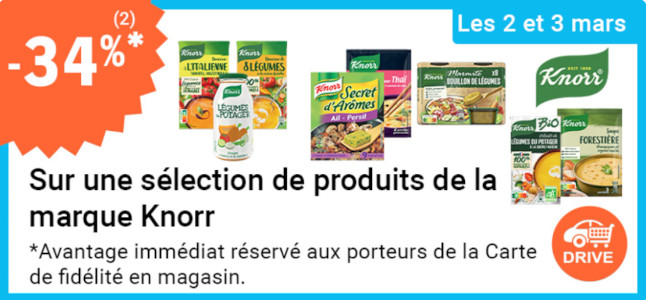 Produits Knorr