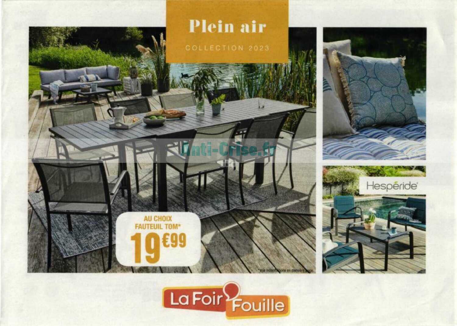 Chaises de jardin pas cher - La Foir'Fouille