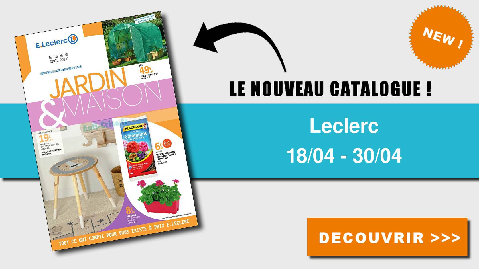 Catalogue Leclerc Du 18 Avril 2023