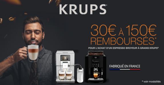  240 euros de remise sur la machine à café Krups Essential 