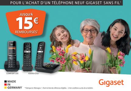 Téléphone sans fil gigaset comfort 520 - Téléphone filaire - Achat & prix