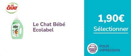 Le Chat Lessives Ecolabel