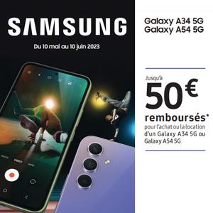 Bon plan Samsung : offrez-vous le Galaxy A54 en promo et recevez