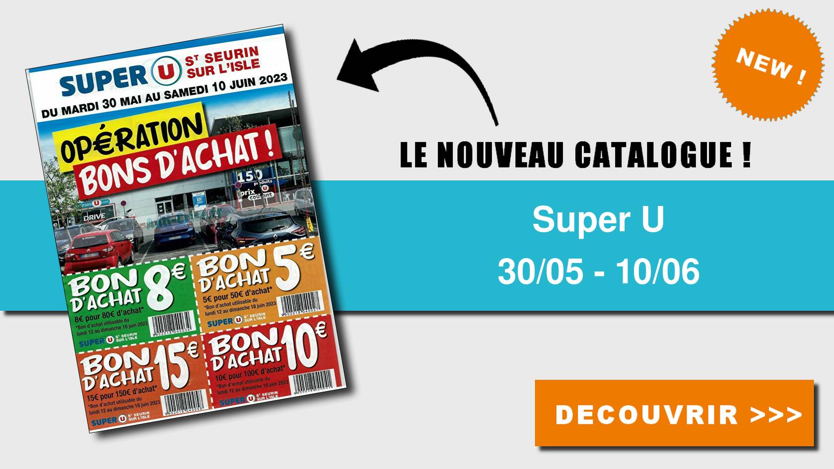 Anti-crise.fr | Catalogue Super U du 30 mai au 10 juin 2023 (Saint