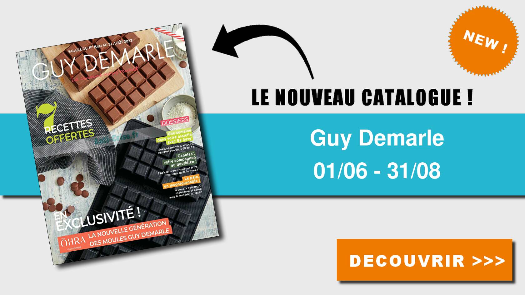 Guy Demarle - Offre spéciale : 10€ de réduction sur le