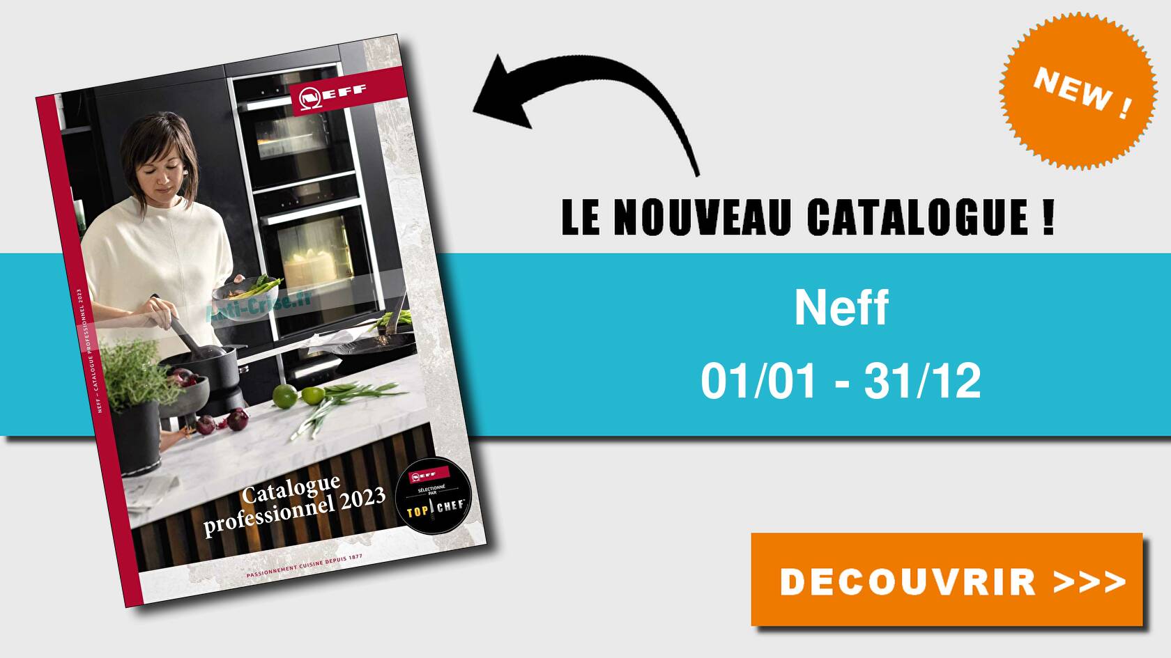 Anticrise.fr Catalogue Neff du 01 janvier au 31 décembre 2023NEFF