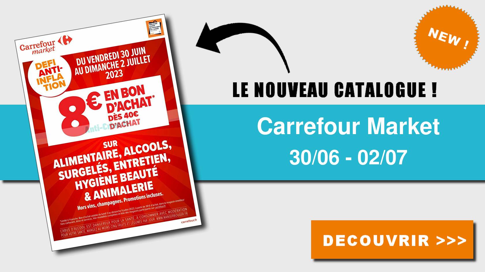 Page De Garde Carrefour Markett