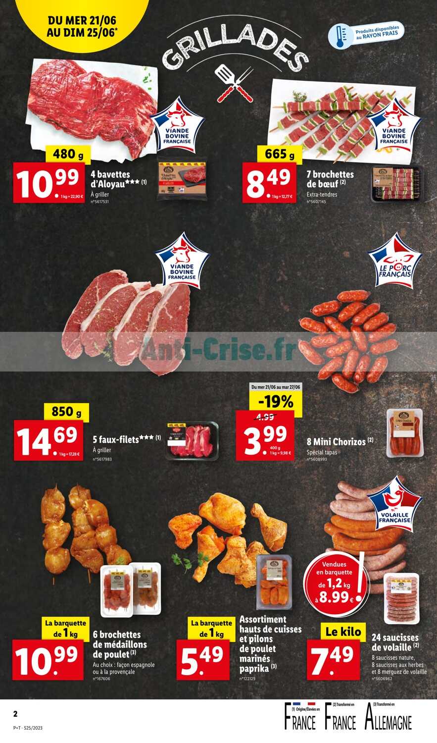 Meilleures promos & arrivages chez Lidl du 27 juin au 3 juillet 2022