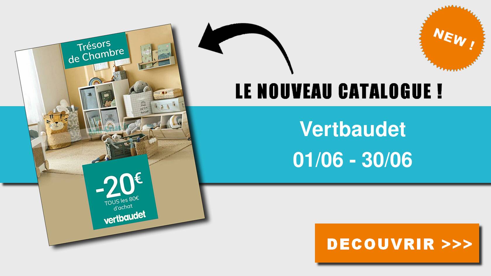 Anticrise.fr Catalogue Vertbaudet du 01 au 30 juin 2023VERTBAUDET