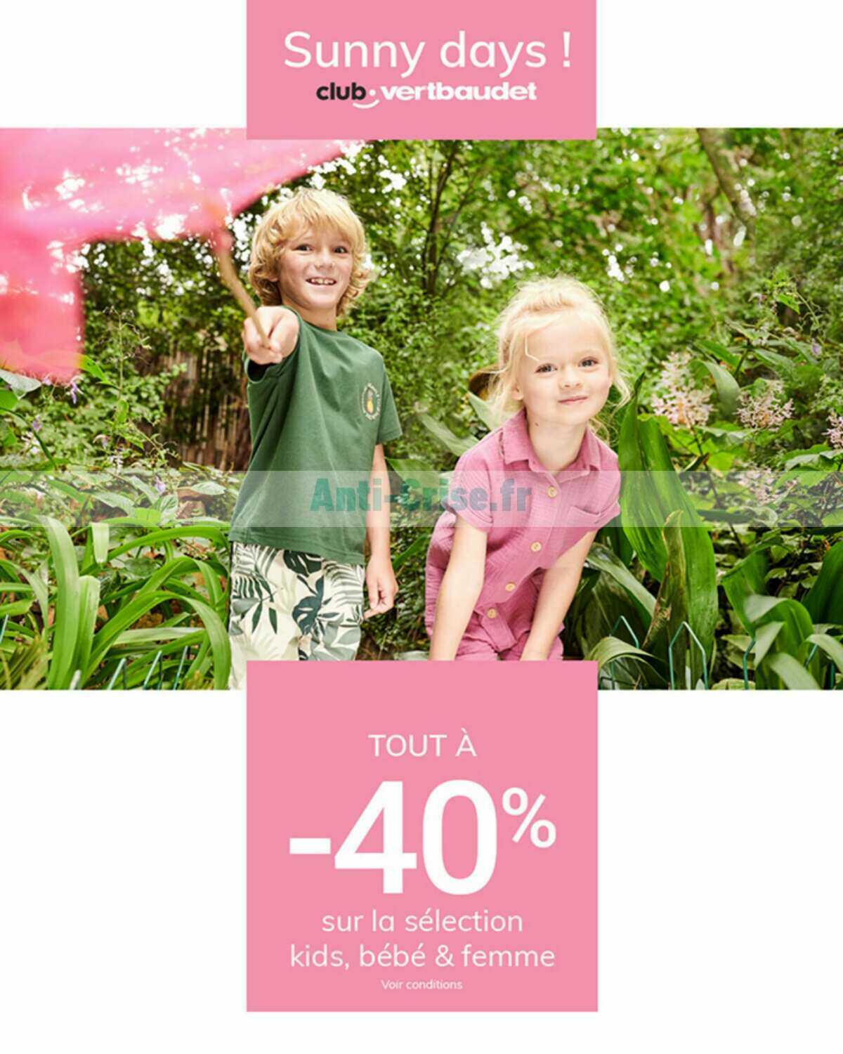 Catalogue discount vertbaudet bébé