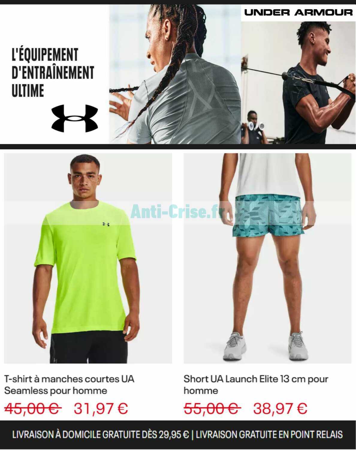 Ensemble Under Armour Nouvelle Collection 2023, Vêtements à Tanger