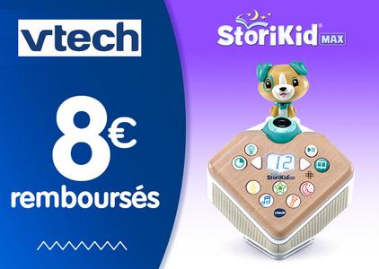 Offre de Remboursement Vtech : 8€ Remboursés sur StoriKid  MaxOffre de Remboursement Vtech : 8€ Remboursés sur StoriKid Max -  Catalogues Promos & Bons Plans, ECONOMISEZ ! 