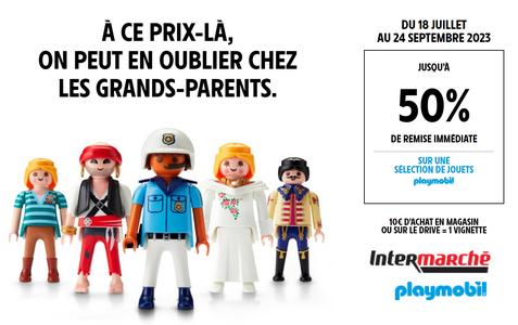 Promo Playmobil valisette chez Intermarché