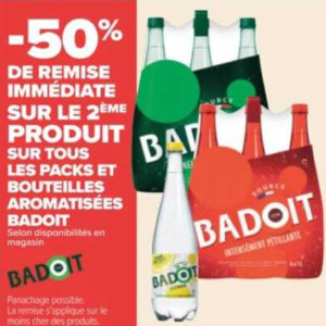 Anti-crise.fr | Gamme BADOIT Chez Carrefour (25/07 – 07/08)Gamme BADOIT ...