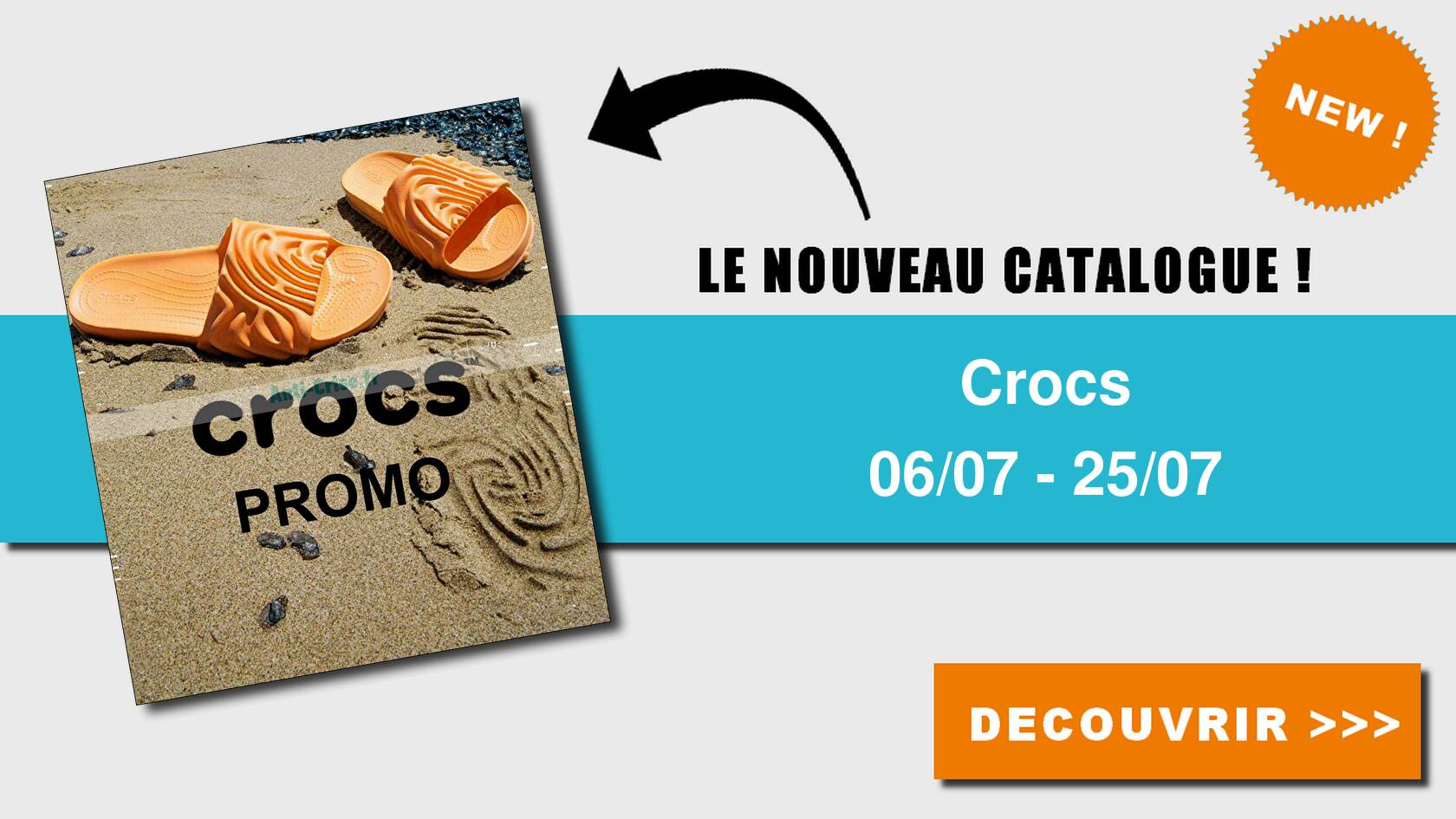 Anticrise.fr Catalogue Crocs du 06 au 25 juillet 2023CROCS le