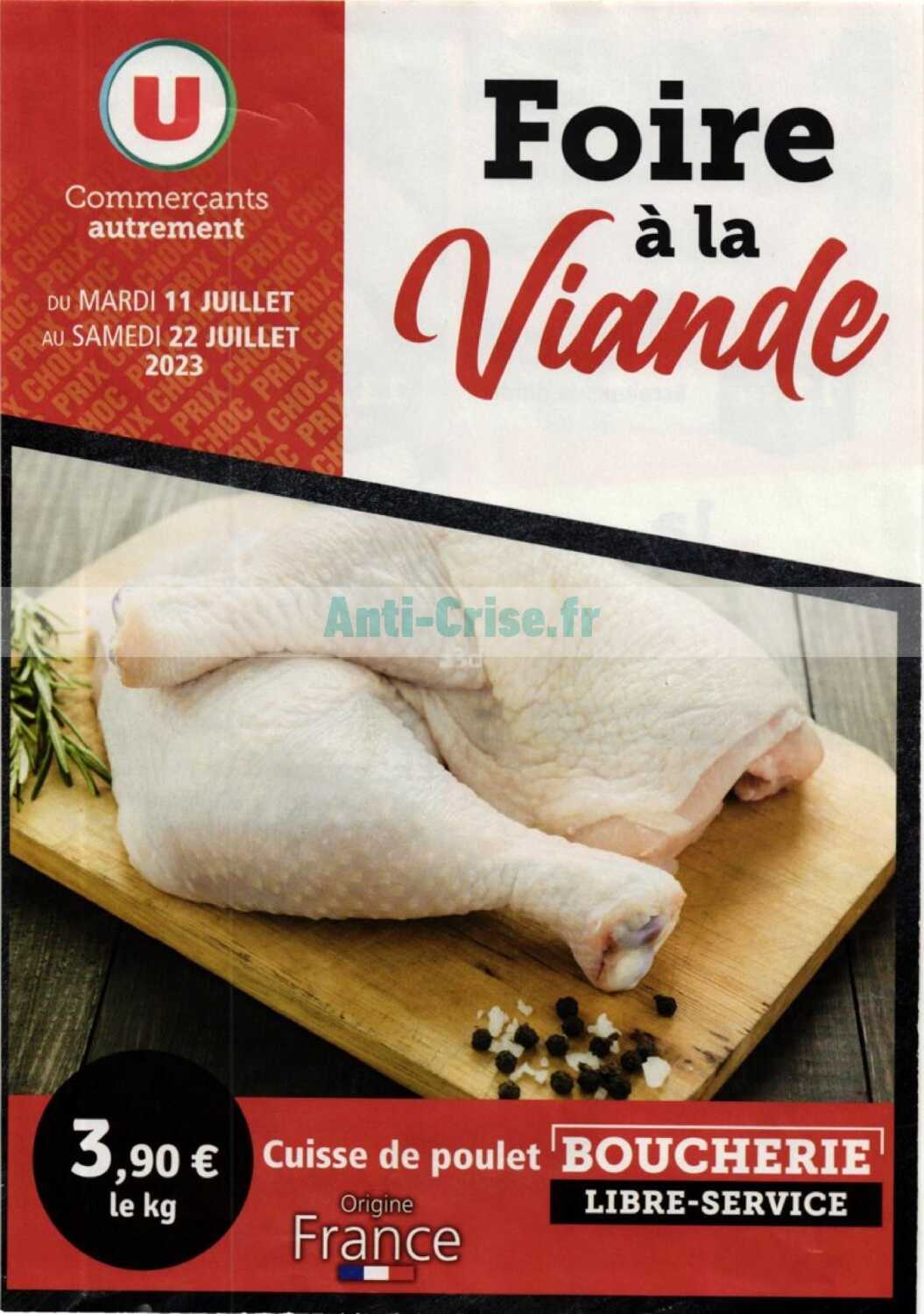 Anticrise.fr Catalogue U Express du 11 au 22 juillet 2023 (Yvetot)U