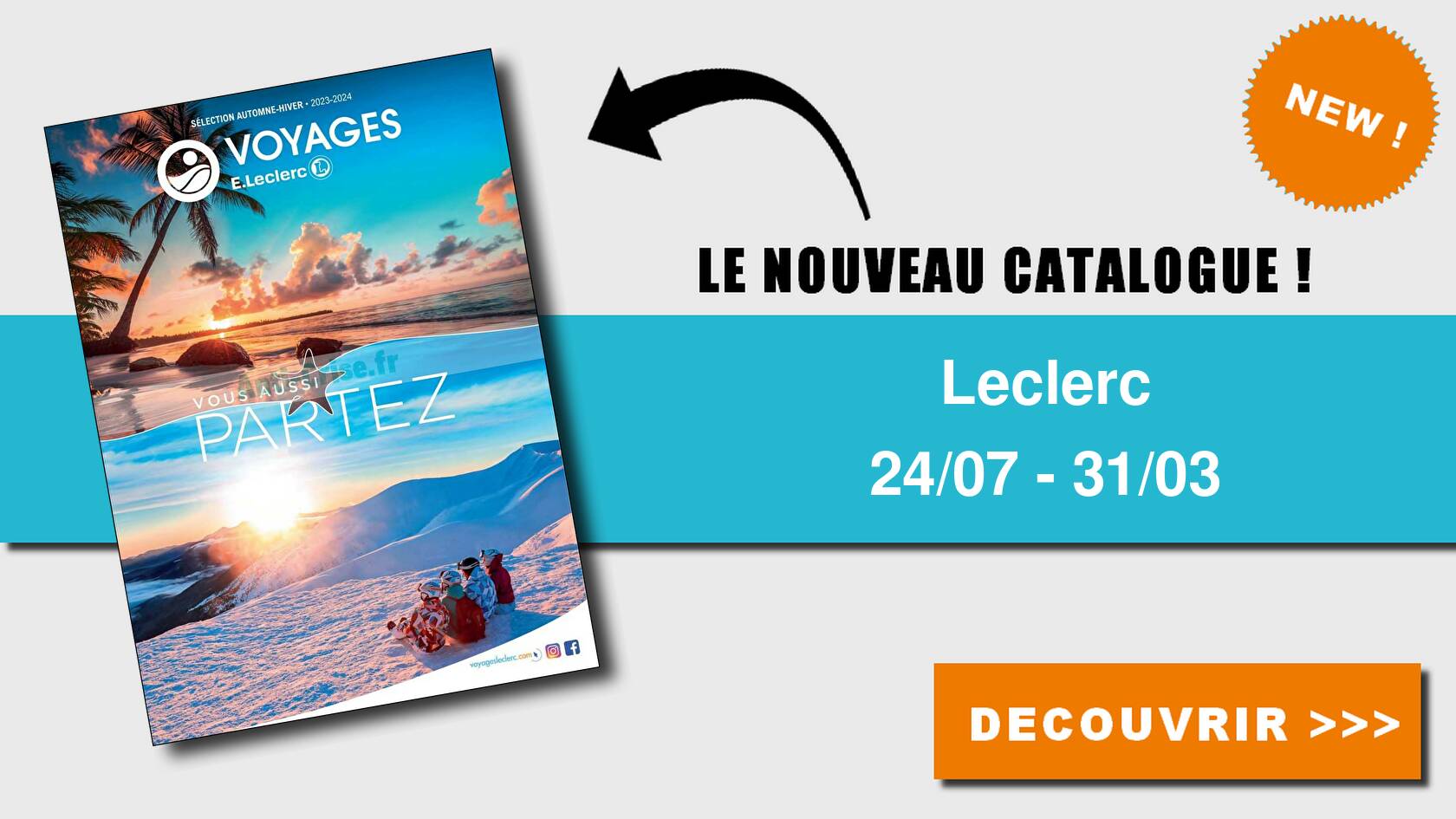 Anticrise.fr Catalogue Leclerc du 24 juillet 2023 au 31 mars 2024