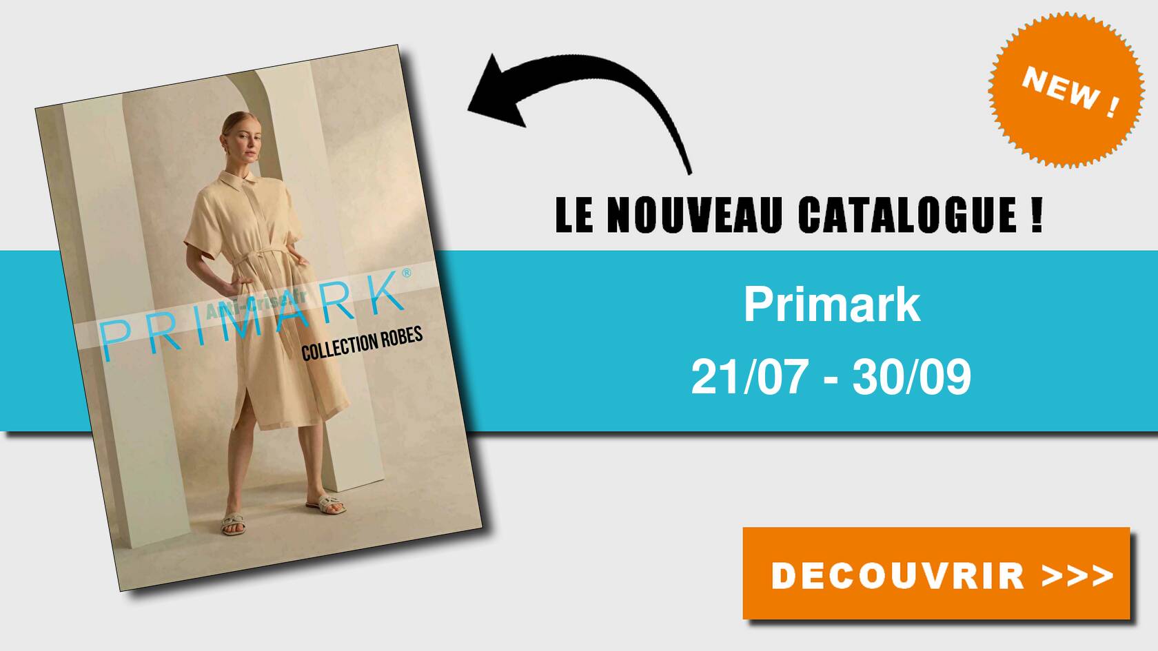 Anticrise.fr Catalogue Primark du 21 juillet au 30 septembre