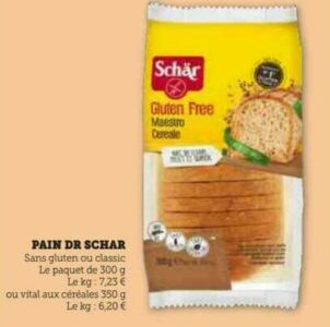 Pain aux céréales sans gluten Schär - 300g