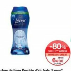 ODR : Parfum de linge Lenor gratuit car 100% remboursé
