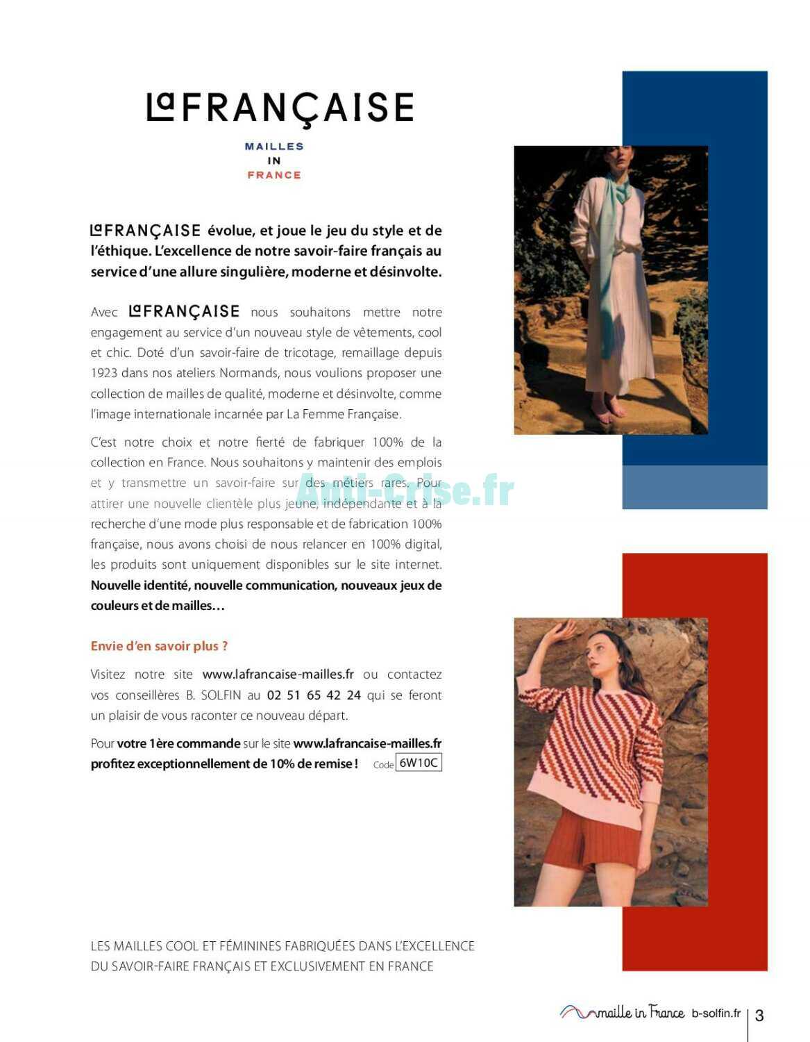 Anti crise Catalogue Bernard Solfin du 02 ao t 2023 au 31