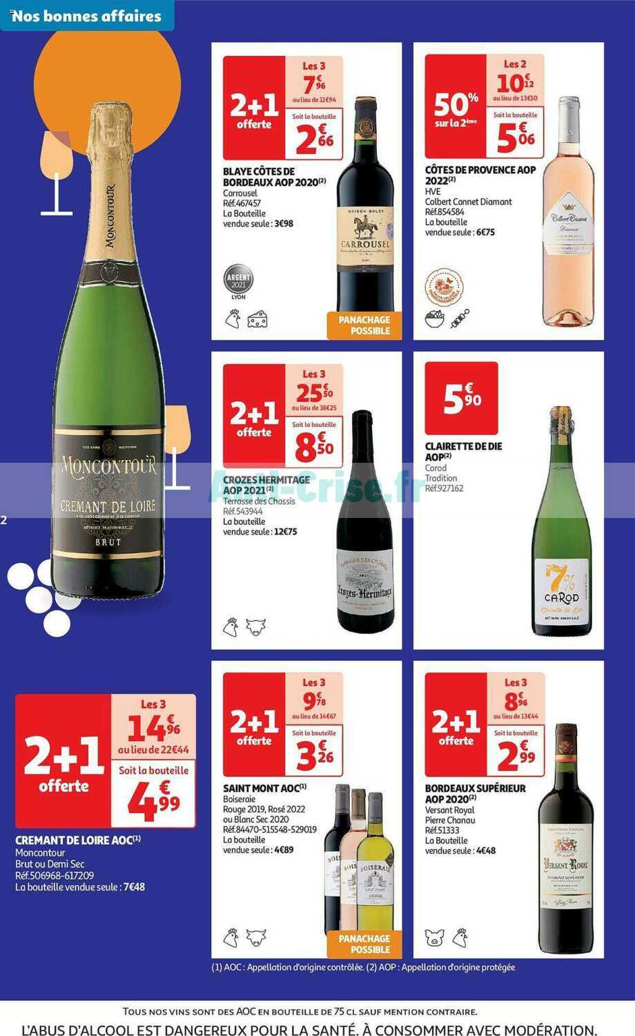11 semaine (week). [15/3/2022-29/3/2022] La foire aux vins. Auchan
