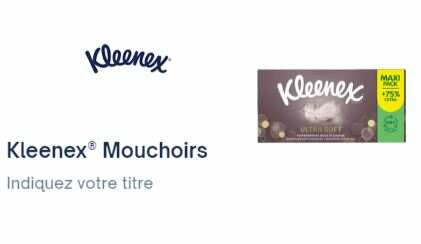 Shopmium  Mouchoirs Kleenex® Balsam