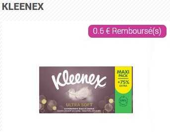 Kleenex Kleenex mouchoirs maxi-pack ultrasoft x112 