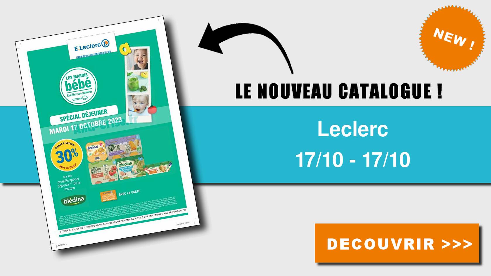 Anticrise.fr Catalogue Leclerc du 17 octobre 2023 (Les Mardis Bébé