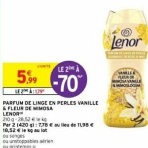 Lenor Parfum de Linge - Vanille Et Mimosa