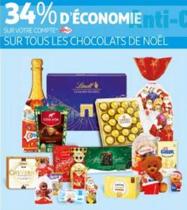 Promo Chocolats De Noël chez Auchan