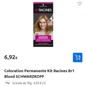 Coloration Kit racines de Schwarzkopf (partout