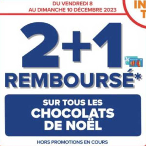 Chocolat Noel Playmobil BIP FRANCE : le boîte de 50g à Prix Carrefour