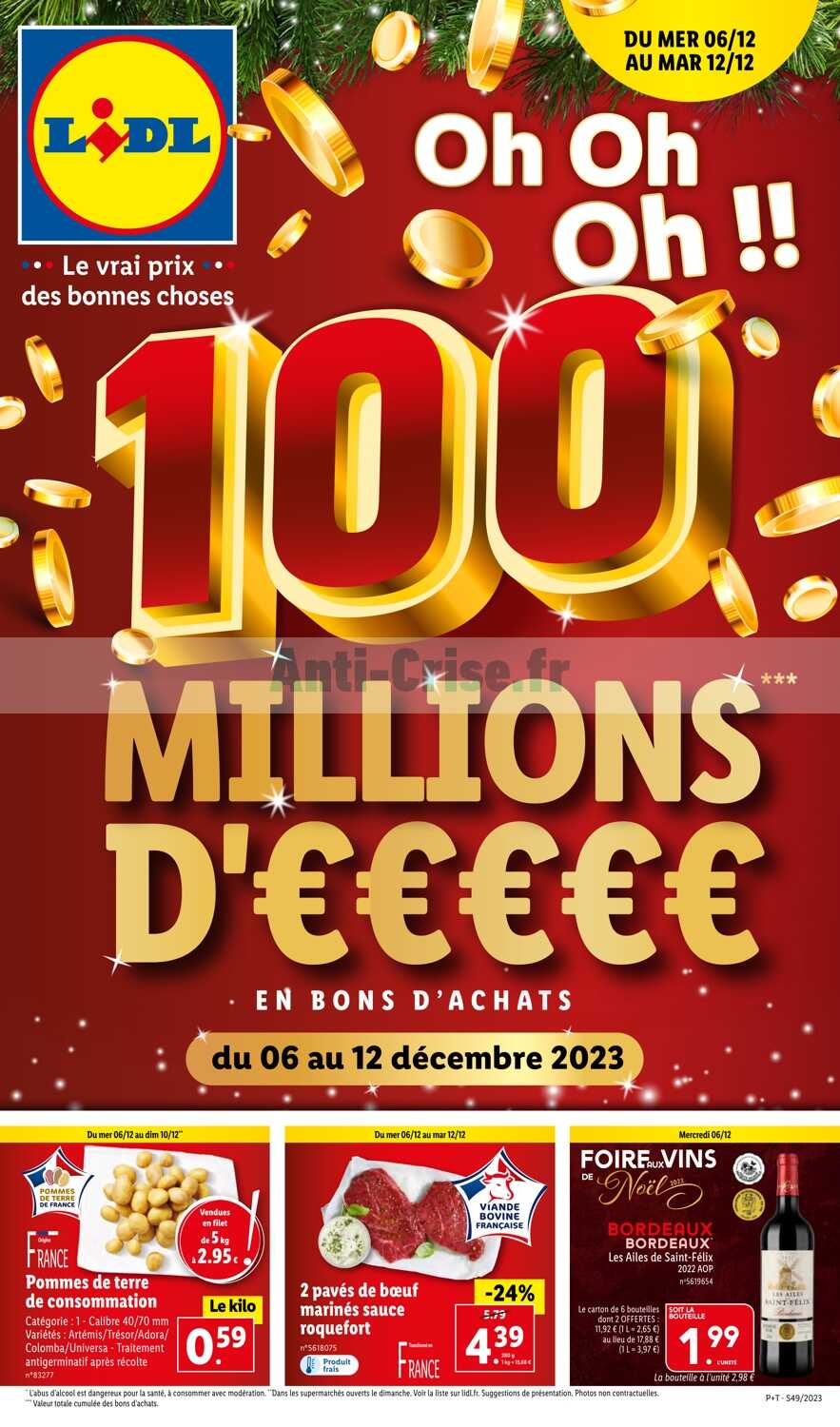 Anti-crise.fr | Catalogue Lidl du 06 au 12 décembre 2023LIDL : le nouveau  catalogue du 06 au 12 décembre 2023 est disponible! Que vous réserve le  dernier catalogue ?