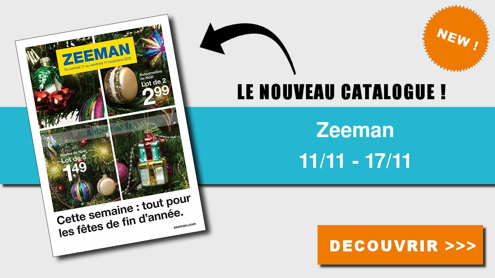 Catalogue Zeeman du 11 au 17 décembre 2021ZEEMAN