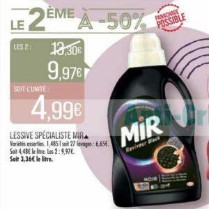 Lessive liquide Le Chat chez Match (12/06 – 23/06