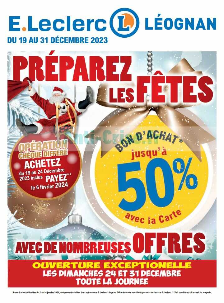 Promo Get 31 chez E.Leclerc