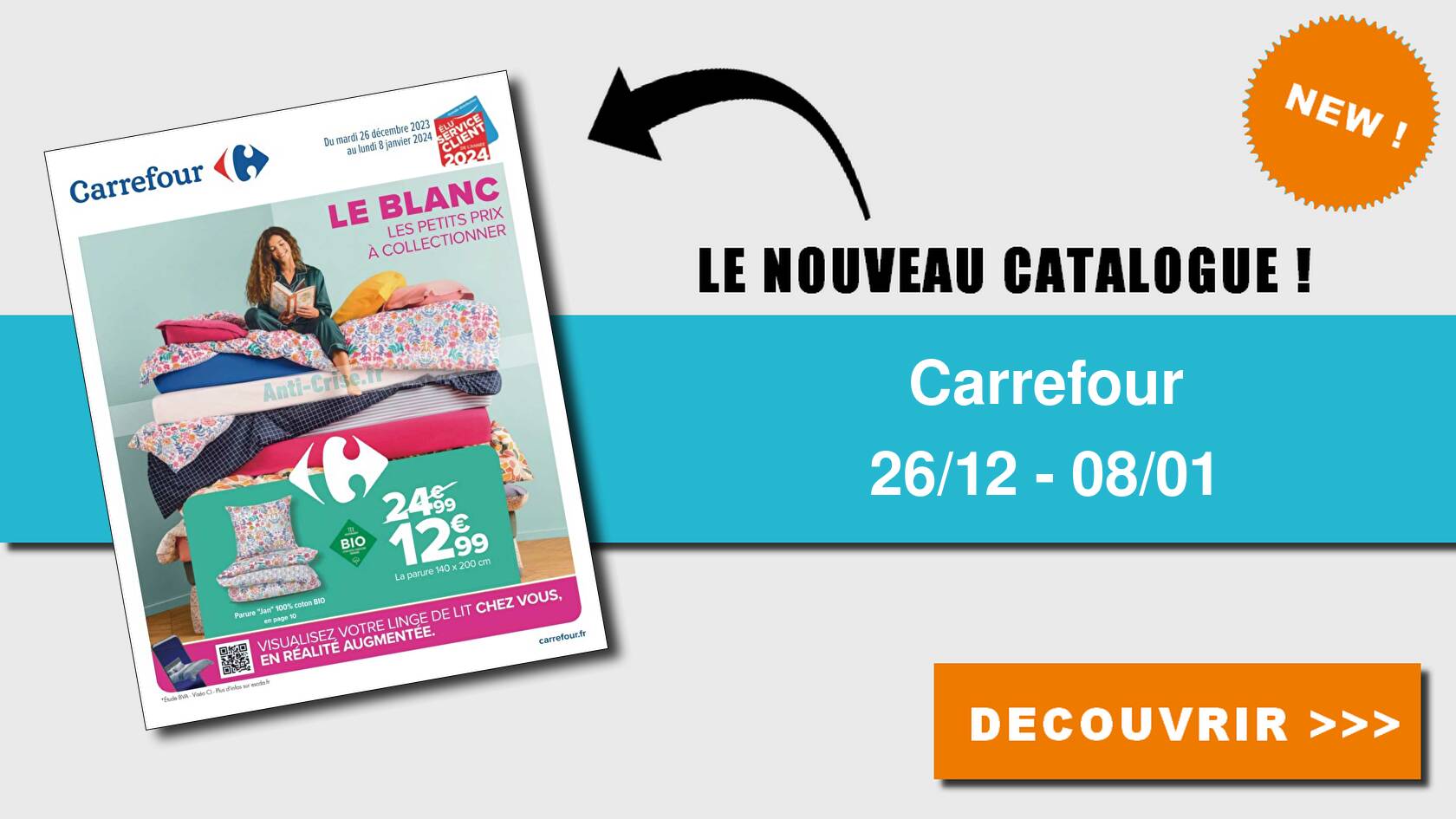 Carrefour Anti Décoloration 24 Lingettes