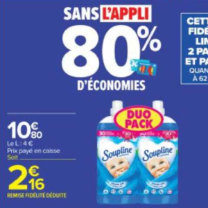 Pour Soupline, le bonheur - Carrefour Market Réunion