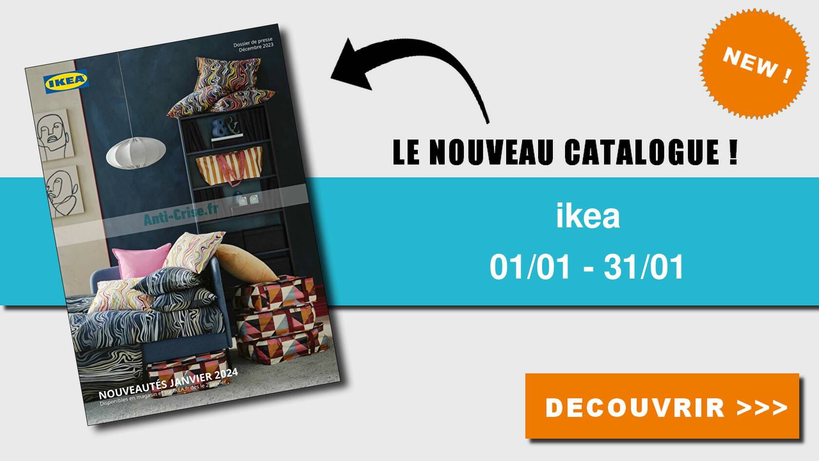 Anti Crise Fr Catalogue Ikea Du 01 Au 31 Janvier 2024IKEA Le   Janvier2024ikea0101202431012024S0C0ikea 1 Og Image 